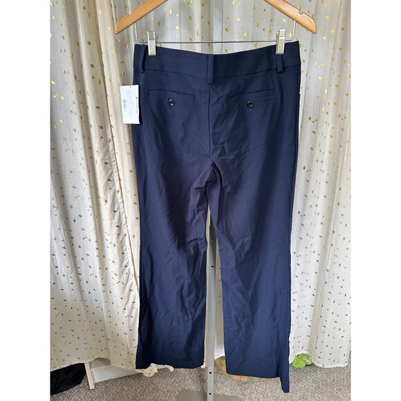 NWT INC International Concepts Women's Style 74132 Navy Wide Leg Trousers 6 - Picture 3 of 4